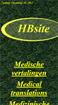 Mobile Screenshot of hbsite.nl